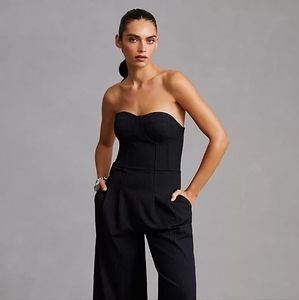 NWT Anthropologie Taylor blue Jumpsuit Size 4.T